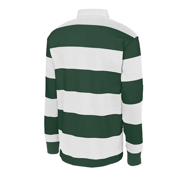 Sport-Tek Classic Long Sleeve Rugby Polo. - Sport-Tek Classic Long Sleeve Rugby Polo. - Image 5 of 15