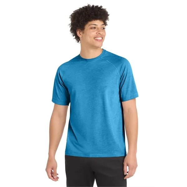 Sport-Tek PosiCharge Tri-Blend Wicking Raglan Tee. - Sport-Tek PosiCharge Tri-Blend Wicking Raglan Tee. - Image 18 of 64