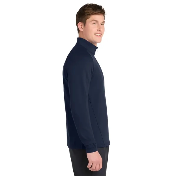 Sport-Tek Sport-Wick Flex Fleece 1/4-Zip. - Sport-Tek Sport-Wick Flex Fleece 1/4-Zip. - Image 17 of 25
