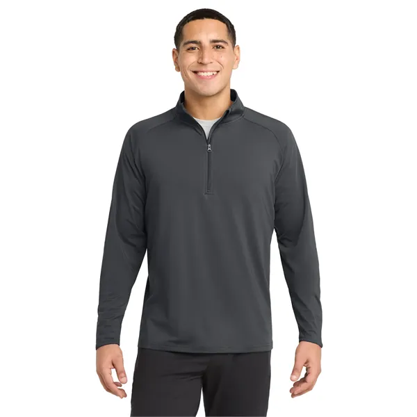 Sport-Tek Sport-Wick Stretch 1/4-Zip Pullover. - Sport-Tek Sport-Wick Stretch 1/4-Zip Pullover. - Image 6 of 59