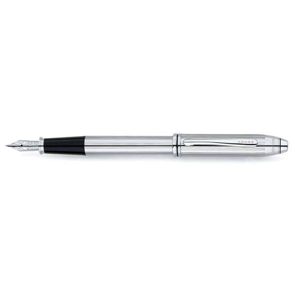 Cross Townsend® Lustrous Chrome Fountain Pen - Cross Townsend® Lustrous Chrome Fountain Pen - Image 0 of 1