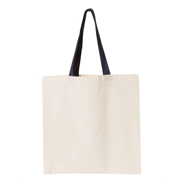 OAD Contrast-Color Handle Tote | Plum Grove