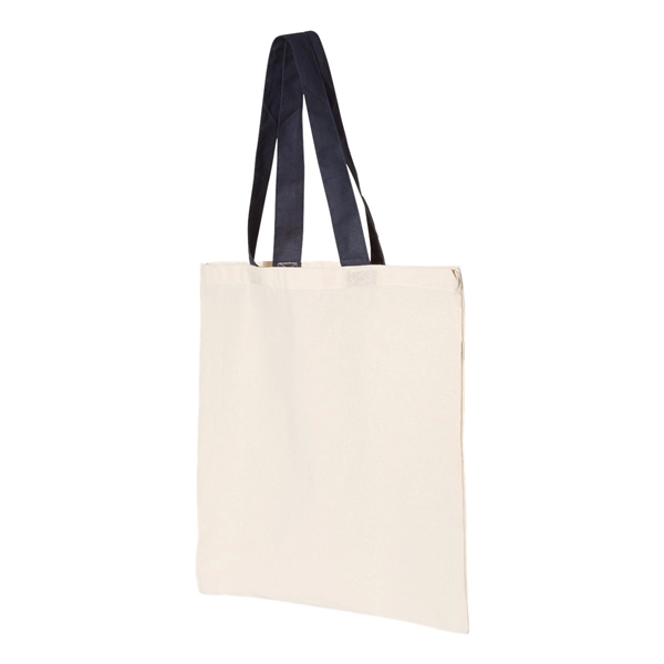 OAD Contrast-Color Handle Tote - OAD Contrast-Color Handle Tote - Image 6 of 12