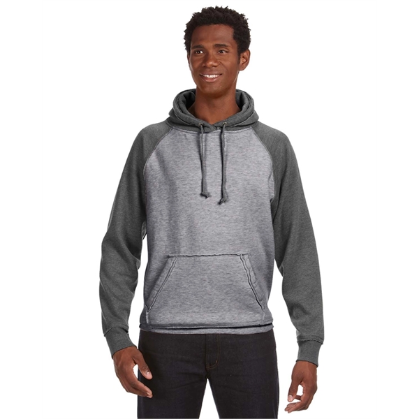 J America Adult Vintage Heather Pullover Hooded Sweatshirt