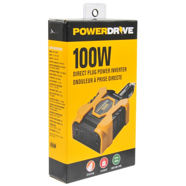 100 Watt Direct Plug Power Inverter - 100 Watt Direct Plug Power Inverter - Image 3 of 4