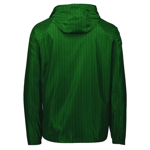 Holloway Men's Range Hooded Packable Quarter-Zip Jacket - Holloway Men's Range Hooded Packable Quarter-Zip Jacket - Image 4 of 14
