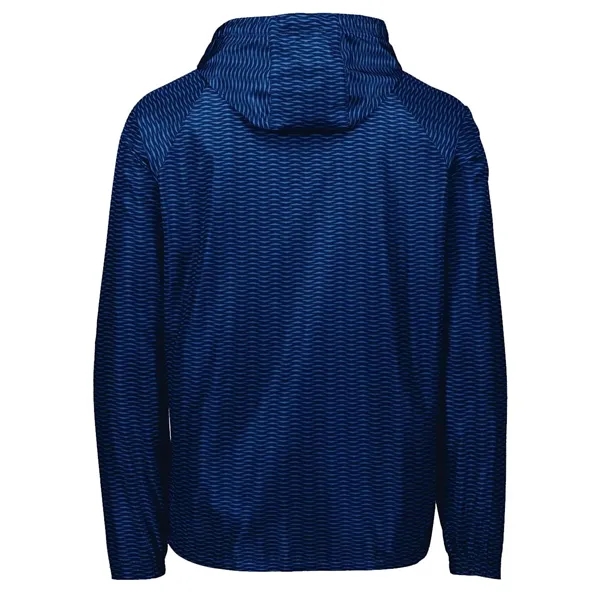 Holloway Men's Range Hooded Packable Quarter-Zip Jacket - Holloway Men's Range Hooded Packable Quarter-Zip Jacket - Image 8 of 14
