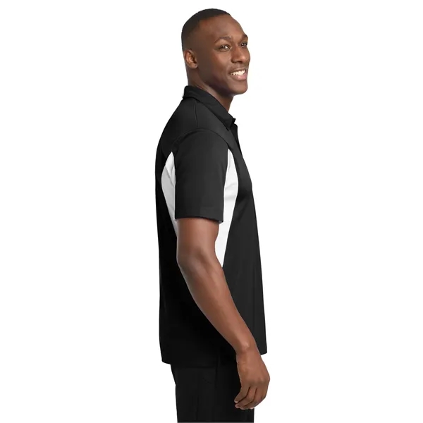 Sport-Tek Tall Side Blocked Micropique Sport-Wick Polo. - Sport-Tek Tall Side Blocked Micropique Sport-Wick Polo. - Image 5 of 54