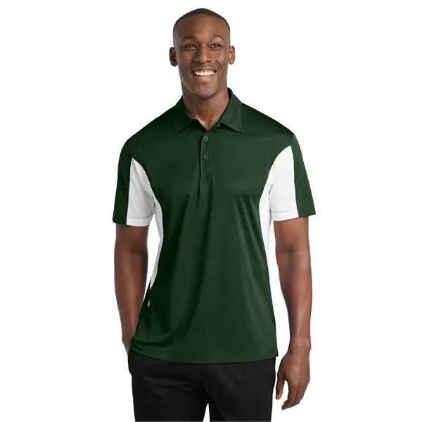 Sport-Tek Tall Side Blocked Micropique Sport-Wick Polo. - Sport-Tek Tall Side Blocked Micropique Sport-Wick Polo. - Image 6 of 54