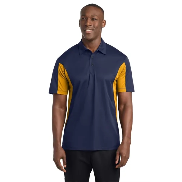 Sport-Tek Tall Side Blocked Micropique Sport-Wick Polo. - Sport-Tek Tall Side Blocked Micropique Sport-Wick Polo. - Image 9 of 54