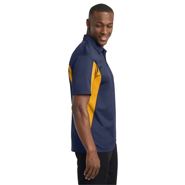 Sport-Tek Tall Side Blocked Micropique Sport-Wick Polo. - Sport-Tek Tall Side Blocked Micropique Sport-Wick Polo. - Image 11 of 54