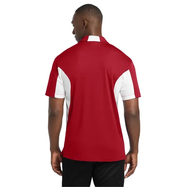 Sport-Tek Tall Side Blocked Micropique Sport-Wick Polo. - Sport-Tek Tall Side Blocked Micropique Sport-Wick Polo. - Image 16 of 54