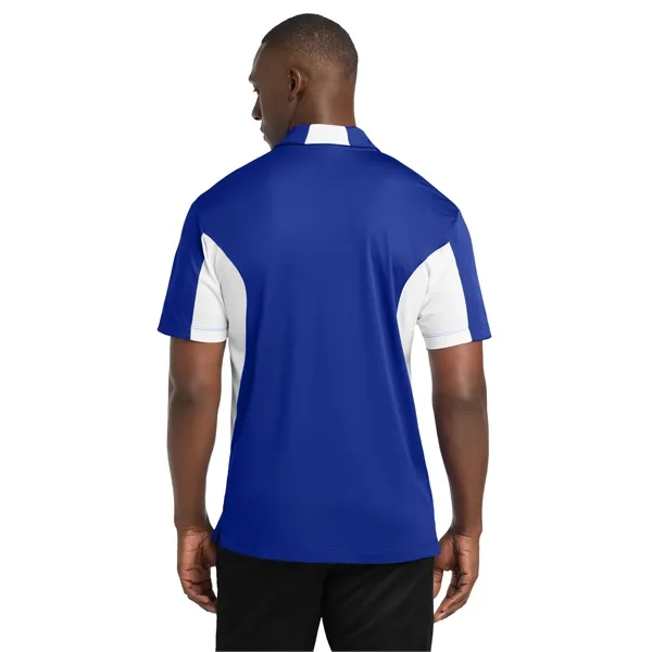 Sport-Tek Tall Side Blocked Micropique Sport-Wick Polo. - Sport-Tek Tall Side Blocked Micropique Sport-Wick Polo. - Image 19 of 54