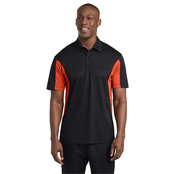 Sport-Tek Tall Side Blocked Micropique Sport-Wick Polo. - Sport-Tek Tall Side Blocked Micropique Sport-Wick Polo. - Image 21 of 54