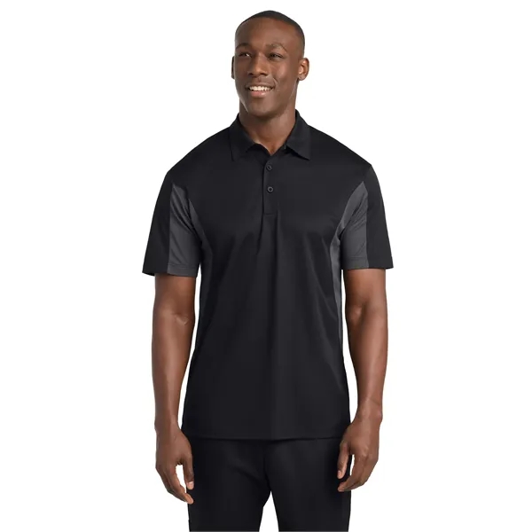 Sport-Tek Tall Side Blocked Micropique Sport-Wick Polo. - Sport-Tek Tall Side Blocked Micropique Sport-Wick Polo. - Image 32 of 54