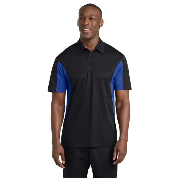 Sport-Tek Tall Side Blocked Micropique Sport-Wick Polo. - Sport-Tek Tall Side Blocked Micropique Sport-Wick Polo. - Image 39 of 54