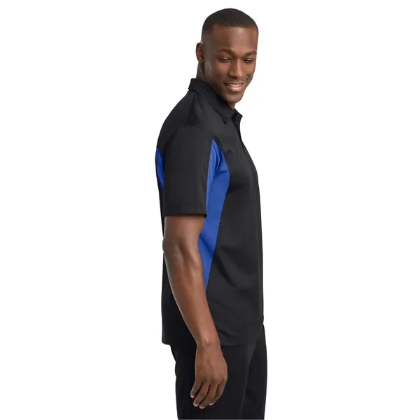 Sport-Tek Tall Side Blocked Micropique Sport-Wick Polo. - Sport-Tek Tall Side Blocked Micropique Sport-Wick Polo. - Image 41 of 54