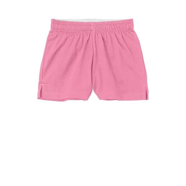 Sport-Tek Girls Jersey Knit Squad Short - Sport-Tek Girls Jersey Knit Squad Short - Image 1 of 19