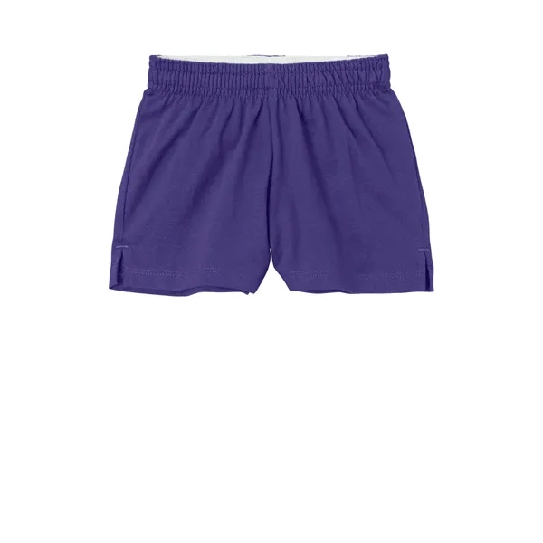 Sport-Tek Girls Jersey Knit Squad Short - Sport-Tek Girls Jersey Knit Squad Short - Image 13 of 19