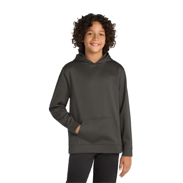 Sport-Tek Youth Sport-Wick Fleece Hooded Pullover. - Sport-Tek Youth Sport-Wick Fleece Hooded Pullover. - Image 22 of 30