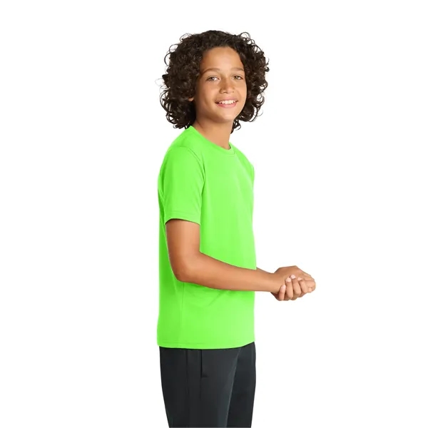 Sport-Tek Youth PosiCharge RacerMesh Tee. - Sport-Tek Youth PosiCharge RacerMesh Tee. - Image 8 of 45
