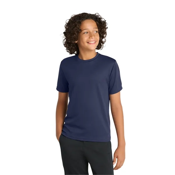 Sport-Tek Youth PosiCharge RacerMesh Tee. - Sport-Tek Youth PosiCharge RacerMesh Tee. - Image 13 of 45