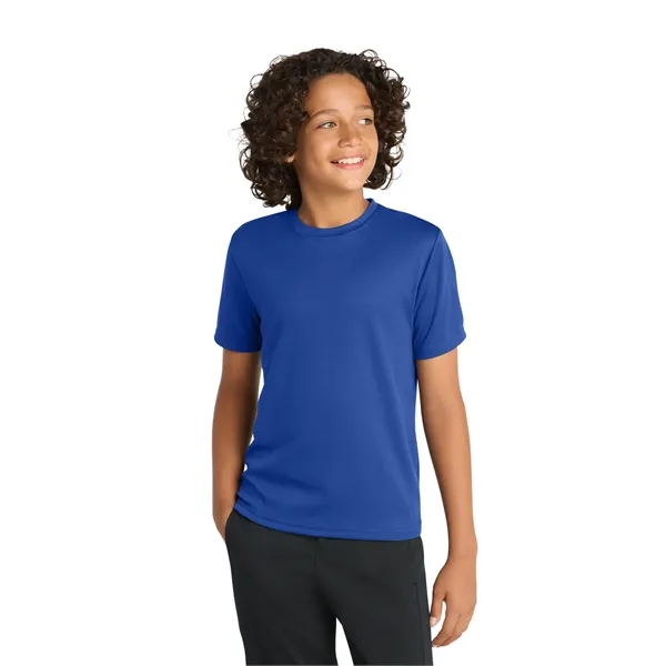 Sport-Tek Youth PosiCharge RacerMesh Tee. - Sport-Tek Youth PosiCharge RacerMesh Tee. - Image 17 of 45