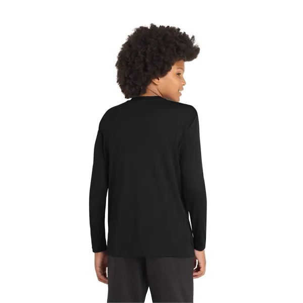 Sport-Tek Youth Long Sleeve PosiCharge Competitor Tee. - Sport-Tek Youth Long Sleeve PosiCharge Competitor Tee. - Image 1 of 98