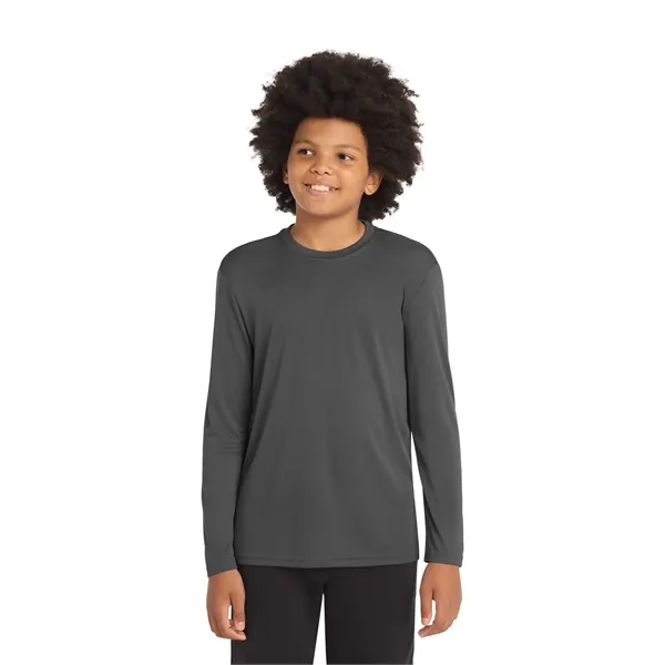Sport-Tek Youth Long Sleeve PosiCharge Competitor Tee. - Sport-Tek Youth Long Sleeve PosiCharge Competitor Tee. - Image 10 of 98
