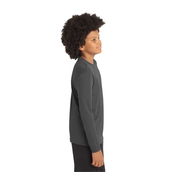 Sport-Tek Youth Long Sleeve PosiCharge Competitor Tee. - Sport-Tek Youth Long Sleeve PosiCharge Competitor Tee. - Image 12 of 98