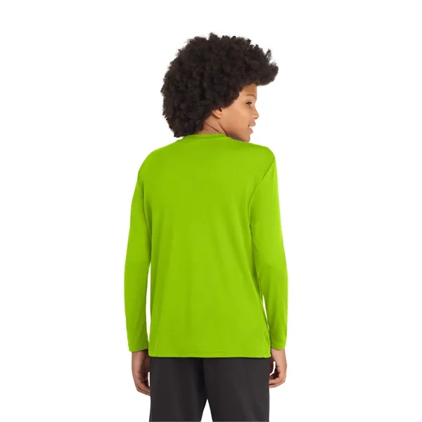 Sport-Tek Youth Long Sleeve PosiCharge Competitor Tee. - Sport-Tek Youth Long Sleeve PosiCharge Competitor Tee. - Image 16 of 98