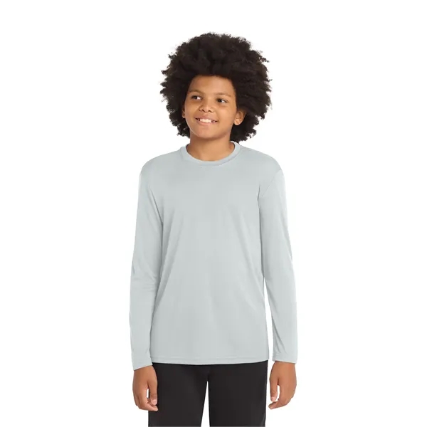 Sport-Tek Youth Long Sleeve PosiCharge Competitor Tee. - Sport-Tek Youth Long Sleeve PosiCharge Competitor Tee. - Image 20 of 98