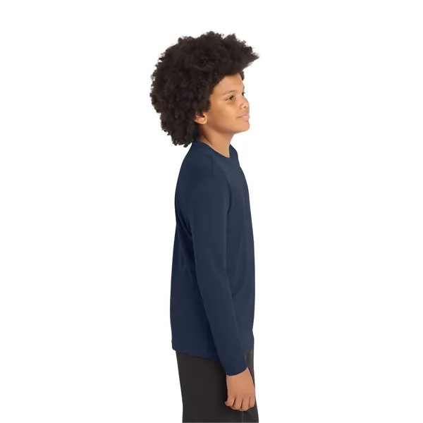 Sport-Tek Youth Long Sleeve PosiCharge Competitor Tee. - Sport-Tek Youth Long Sleeve PosiCharge Competitor Tee. - Image 27 of 98
