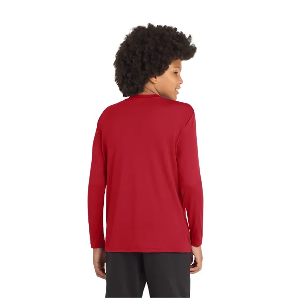 Sport-Tek Youth Long Sleeve PosiCharge Competitor Tee. - Sport-Tek Youth Long Sleeve PosiCharge Competitor Tee. - Image 31 of 98