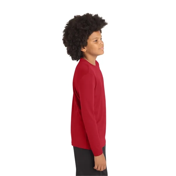 Sport-Tek Youth Long Sleeve PosiCharge Competitor Tee. - Sport-Tek Youth Long Sleeve PosiCharge Competitor Tee. - Image 32 of 98