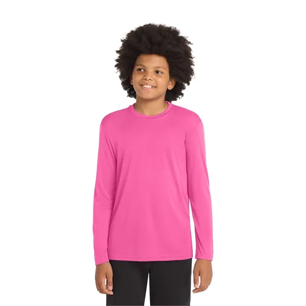 Sport-Tek Youth Long Sleeve PosiCharge Competitor Tee. - Sport-Tek Youth Long Sleeve PosiCharge Competitor Tee. - Image 55 of 98