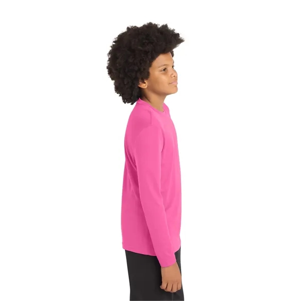 Sport-Tek Youth Long Sleeve PosiCharge Competitor Tee. - Sport-Tek Youth Long Sleeve PosiCharge Competitor Tee. - Image 57 of 98