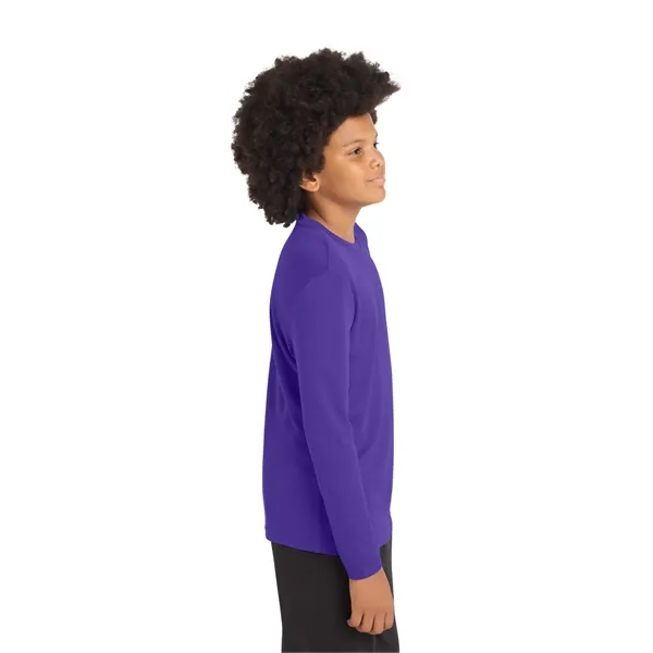 Sport-Tek Youth Long Sleeve PosiCharge Competitor Tee. - Sport-Tek Youth Long Sleeve PosiCharge Competitor Tee. - Image 62 of 98