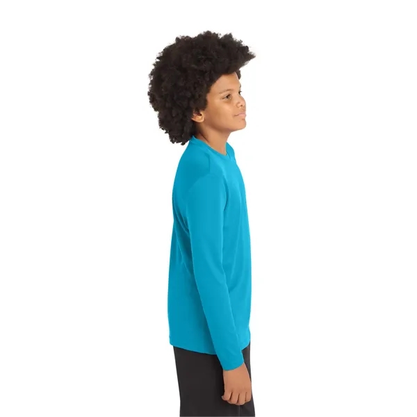 Sport-Tek Youth Long Sleeve PosiCharge Competitor Tee. - Sport-Tek Youth Long Sleeve PosiCharge Competitor Tee. - Image 67 of 98