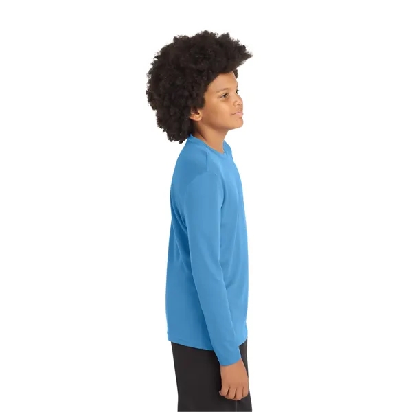 Sport-Tek Youth Long Sleeve PosiCharge Competitor Tee. - Sport-Tek Youth Long Sleeve PosiCharge Competitor Tee. - Image 72 of 98