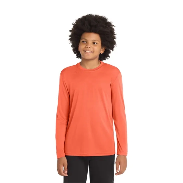 Sport-Tek Youth Long Sleeve PosiCharge Competitor Tee. - Sport-Tek Youth Long Sleeve PosiCharge Competitor Tee. - Image 75 of 98