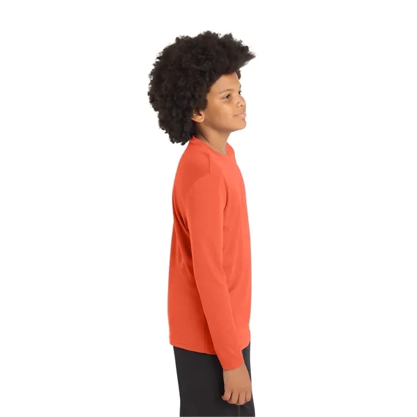 Sport-Tek Youth Long Sleeve PosiCharge Competitor Tee. - Sport-Tek Youth Long Sleeve PosiCharge Competitor Tee. - Image 77 of 98