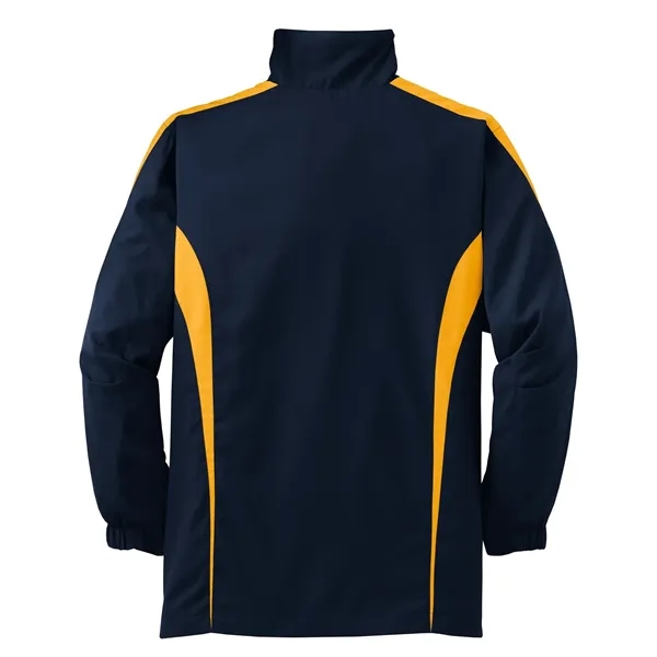 Sport-Tek Youth Colorblock Raglan Jacket. - Sport-Tek Youth Colorblock Raglan Jacket. - Image 14 of 24