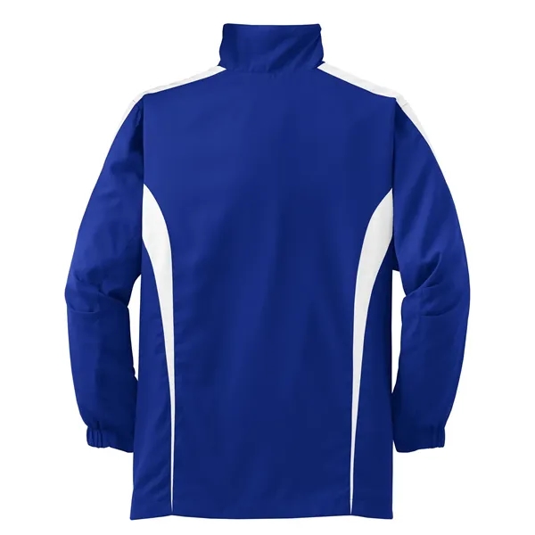 Sport-Tek Youth Colorblock Raglan Jacket. - Sport-Tek Youth Colorblock Raglan Jacket. - Image 24 of 24