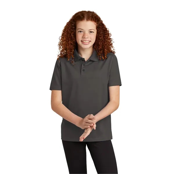Sport-Tek Youth UV Micropique Polo - Sport-Tek Youth UV Micropique Polo - Image 14 of 39
