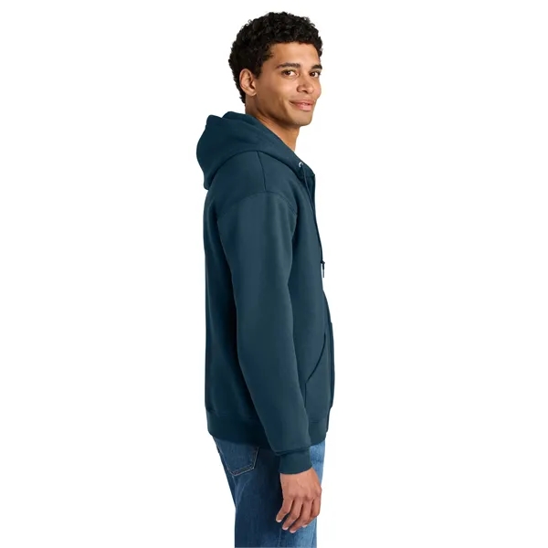Jerzees Rugged Unisex Full-Zip Hooded Sweatshirt - Jerzees Rugged Unisex Full-Zip Hooded Sweatshirt - Image 2 of 14