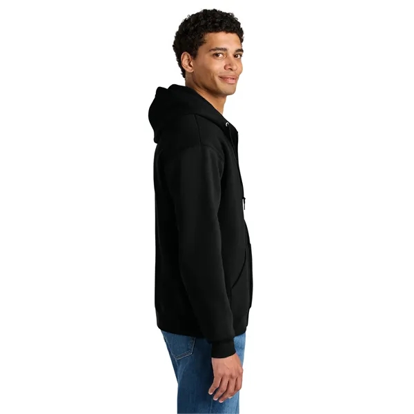 Jerzees Rugged Unisex Full-Zip Hooded Sweatshirt - Jerzees Rugged Unisex Full-Zip Hooded Sweatshirt - Image 11 of 14