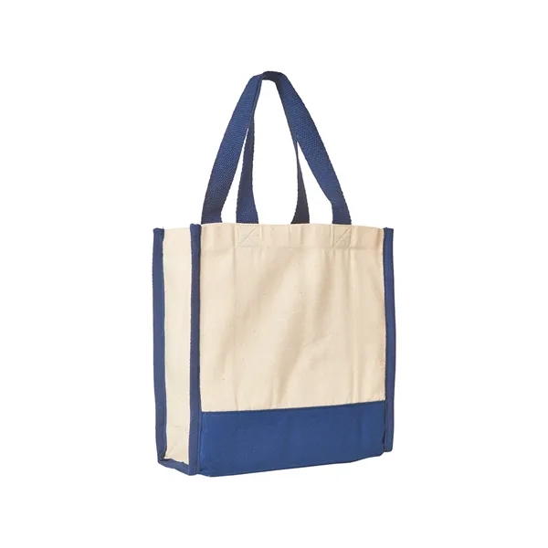 Junior Mini Cotton Box Tote Bag - Junior Mini Cotton Box Tote Bag - Image 3 of 6