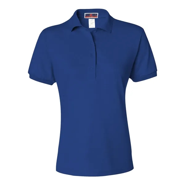 JERZEES Women's Spotshield® 50/50 Polo - JERZEES Women's Spotshield® 50/50 Polo - Image 5 of 9