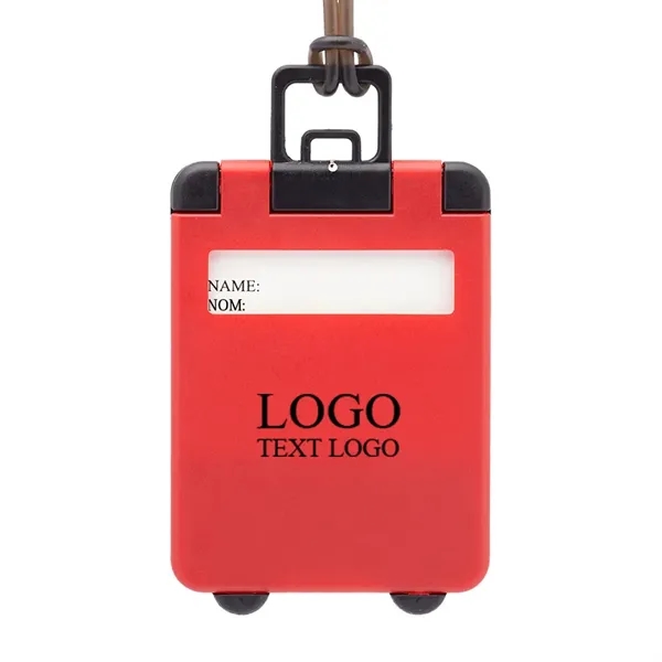 Printed Travel Luggage Tags - Printed Travel Luggage Tags - Image 5 of 9